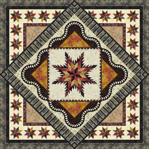 Tuscan Sunset Quilt pattern